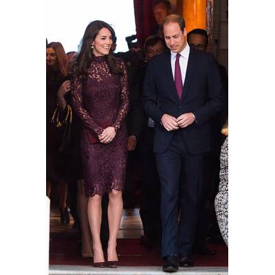 Herzogin Kate strahlt an Williams Seite