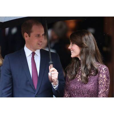 Herzogin Kate strahlt an Williams Seite
