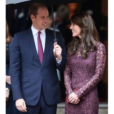 Herzogin Kate strahlt an Williams Seite