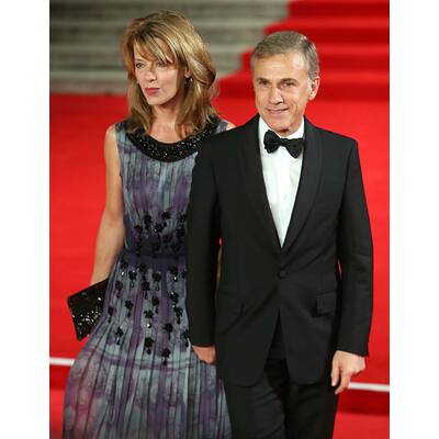 Christoph Waltz mit Gattin Judith bei Bond-Premiere