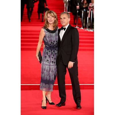 Christoph Waltz mit Gattin Judith bei Bond-Premiere