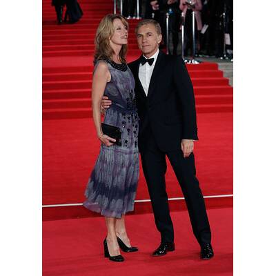 Christoph Waltz mit Gattin Judith bei Bond-Premiere