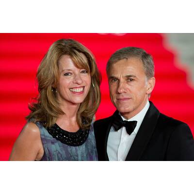 Christoph Waltz mit Gattin Judith bei Bond-Premiere