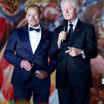 Stars und glamouröse Kostüme am Life Ball