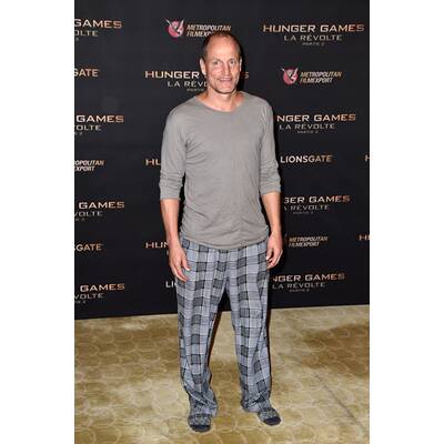 Woody Harrelson: Auftritt im Pyjama