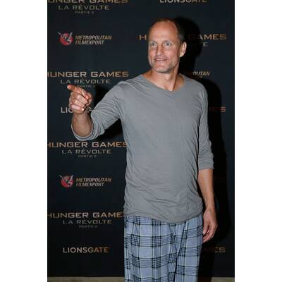 Woody Harrelson: Auftritt im Pyjama