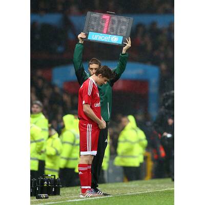 Beckhams: Familien-Auftritt bei Fußball-Spiel