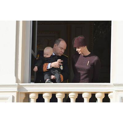 Charlène & Albert mit ihren süßen Zwillingen