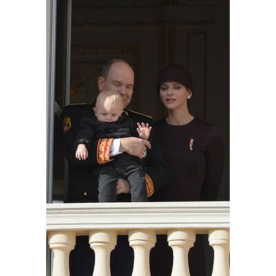 Charlène & Albert mit ihren süßen Zwillingen