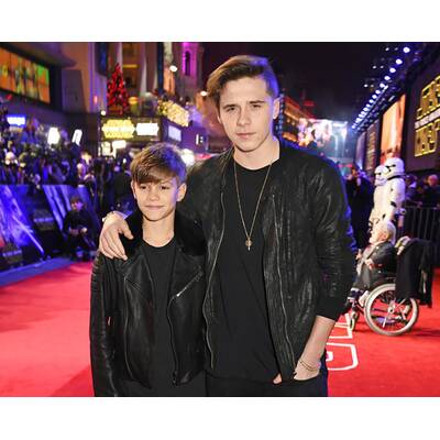 Brooklyn & Romeo Beckham bei 