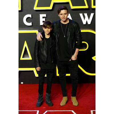 Brooklyn & Romeo Beckham bei 