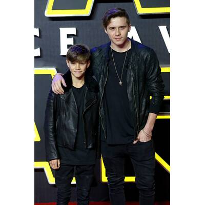 Brooklyn & Romeo Beckham bei 
