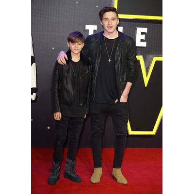 Brooklyn & Romeo Beckham bei 