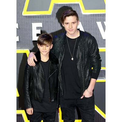 Brooklyn & Romeo Beckham bei 