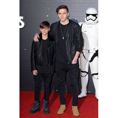 Brooklyn & Romeo Beckham bei 