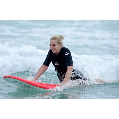 Sabine Lisicki surft in Australien