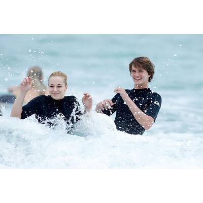 Sabine Lisicki surft in Australien