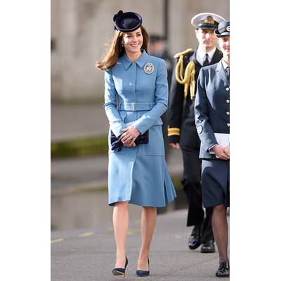 Herzogin Kate besucht die Royal Air Force