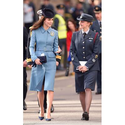 Herzogin Kate besucht die Royal Air Force