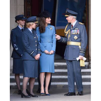 Herzogin Kate besucht die Royal Air Force