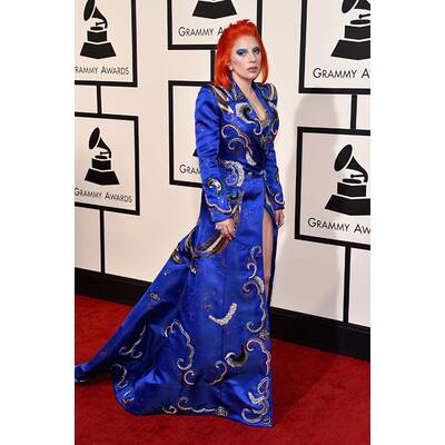 Grammys: Lady Gaga als David Bowie