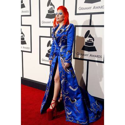 Grammys: Lady Gaga als David Bowie