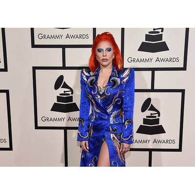 Grammys: Lady Gaga als David Bowie