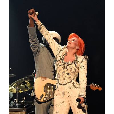 Grammys: Lady Gaga als David Bowie