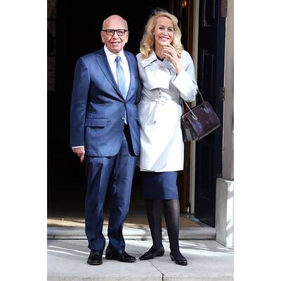 Jerry Hall & Rupert Murdoch: Die Hochzeitsbilder