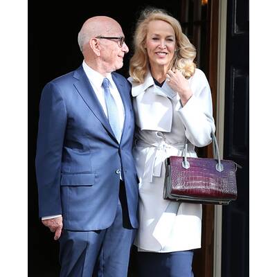 Jerry Hall & Rupert Murdoch: Die Hochzeitsbilder