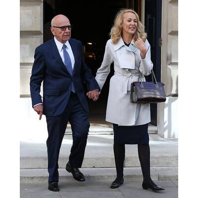 Jerry Hall & Rupert Murdoch: Die Hochzeitsbilder