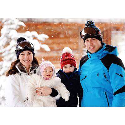 Herzogin Kate & Prinz William: Ski-Urlaub mit George & Charlotte