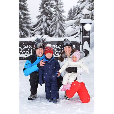 Herzogin Kate & Prinz William: Ski-Urlaub mit George & Charlotte