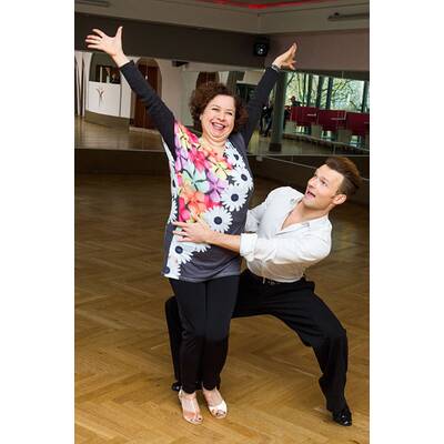 Kathrin Menzinger & Vadim Garbuzov proben für 