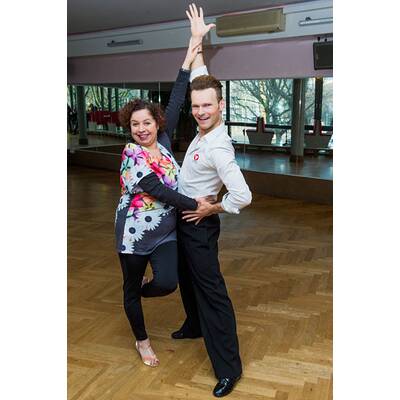 Kathrin Menzinger & Vadim Garbuzov proben für 