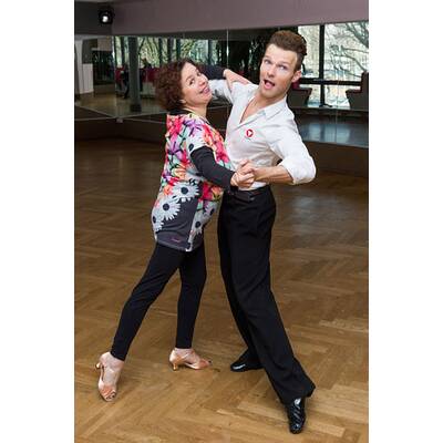 Kathrin Menzinger & Vadim Garbuzov proben für 