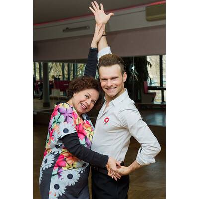 Kathrin Menzinger & Vadim Garbuzov proben für 