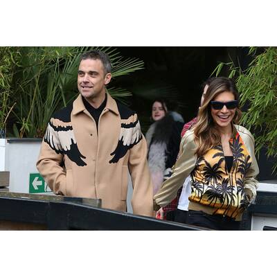 Robbie Williams & Ayda Field: Skurriler Auftritt