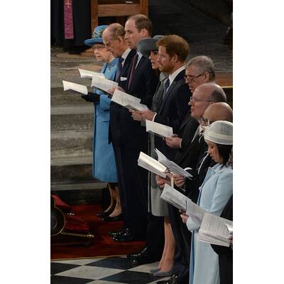 Herzogin Kate, Prinz William & Prinz Harry am Commonwealth Day