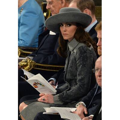 Herzogin Kate, Prinz William & Prinz Harry am Commonwealth Day