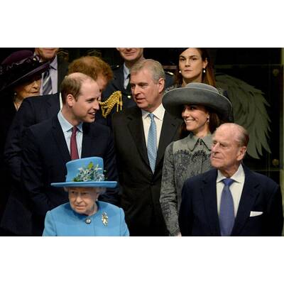 Herzogin Kate, Prinz William & Prinz Harry am Commonwealth Day
