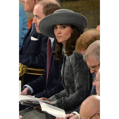 Herzogin Kate, Prinz William & Prinz Harry am Commonwealth Day