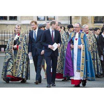Herzogin Kate, Prinz William & Prinz Harry am Commonwealth Day