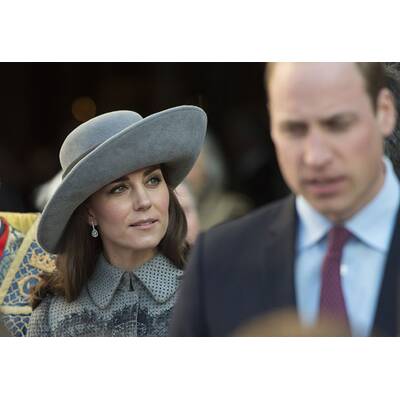 Herzogin Kate, Prinz William & Prinz Harry am Commonwealth Day