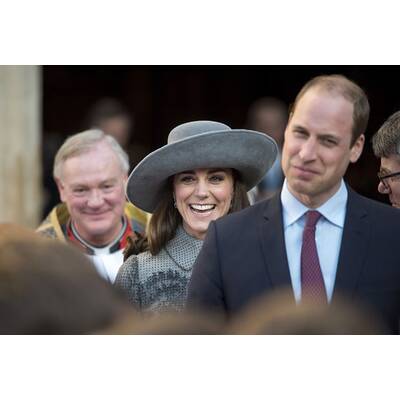 Herzogin Kate, Prinz William & Prinz Harry am Commonwealth Day