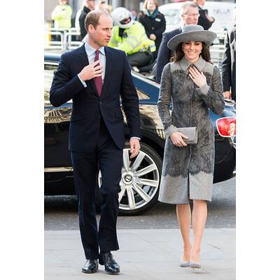 Herzogin Kate, Prinz William & Prinz Harry am Commonwealth Day