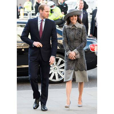 Herzogin Kate, Prinz William & Prinz Harry am Commonwealth Day