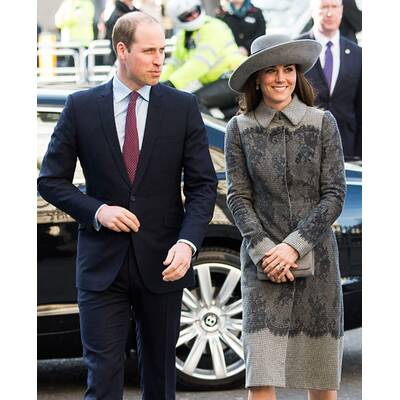 Herzogin Kate, Prinz William & Prinz Harry am Commonwealth Day