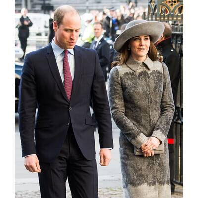 Herzogin Kate, Prinz William & Prinz Harry am Commonwealth Day