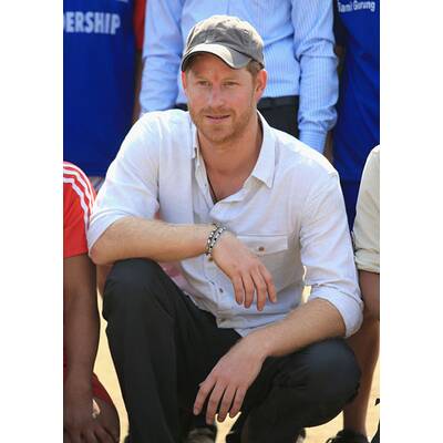 Prinz Harry auf Besuch in Nepal